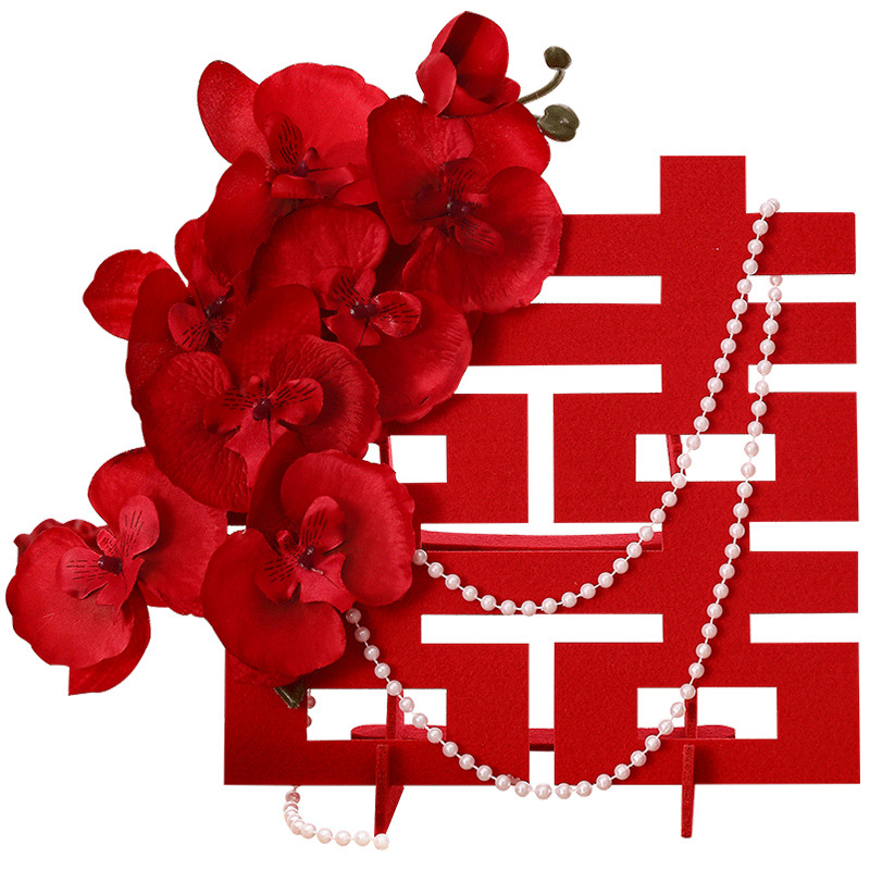 结婚喜字桌面摆台摆件