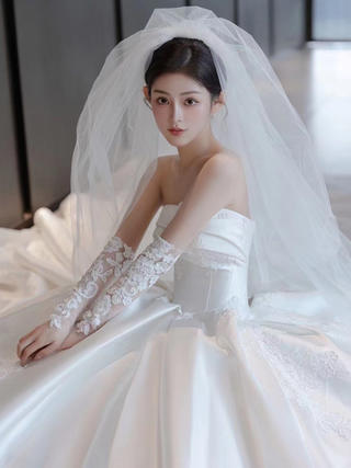 新娘秀禾造型，各种婚纱造型