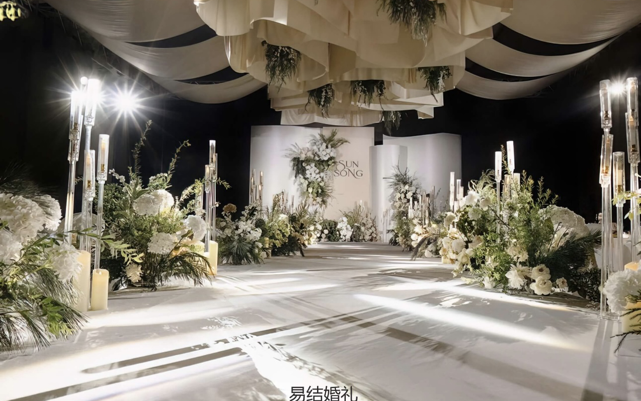 超柔和干净纯粹韩式婚礼