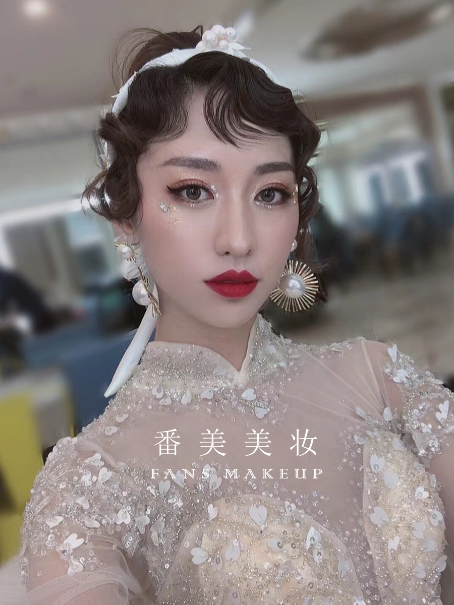 【番美】新娘婚纱造型-燕子老师