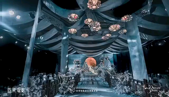 匠谱婚礼 | 超大气撞色新中式婚礼