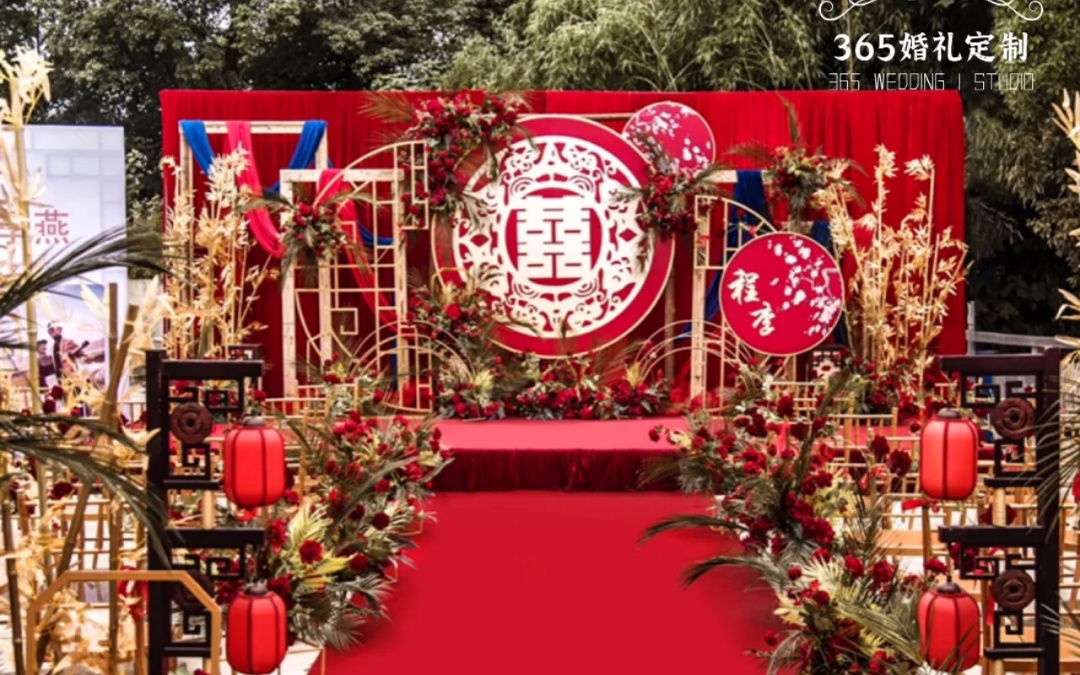 传统的中式婚礼，追寻文化根源，成了年轻人的新时尚