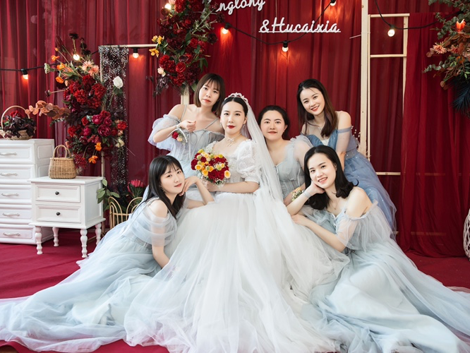 复古红色系套餐           