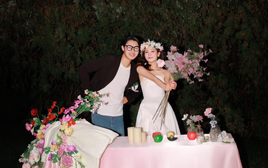 小仙女都爱拍的纪实森系婚纱照