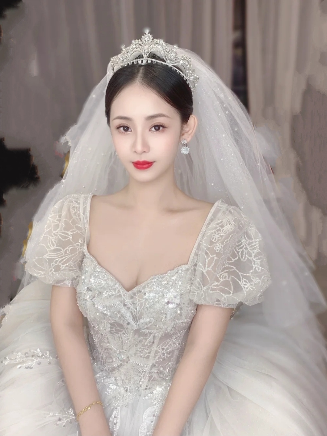 美美的新娘子新婚快乐，百年好合