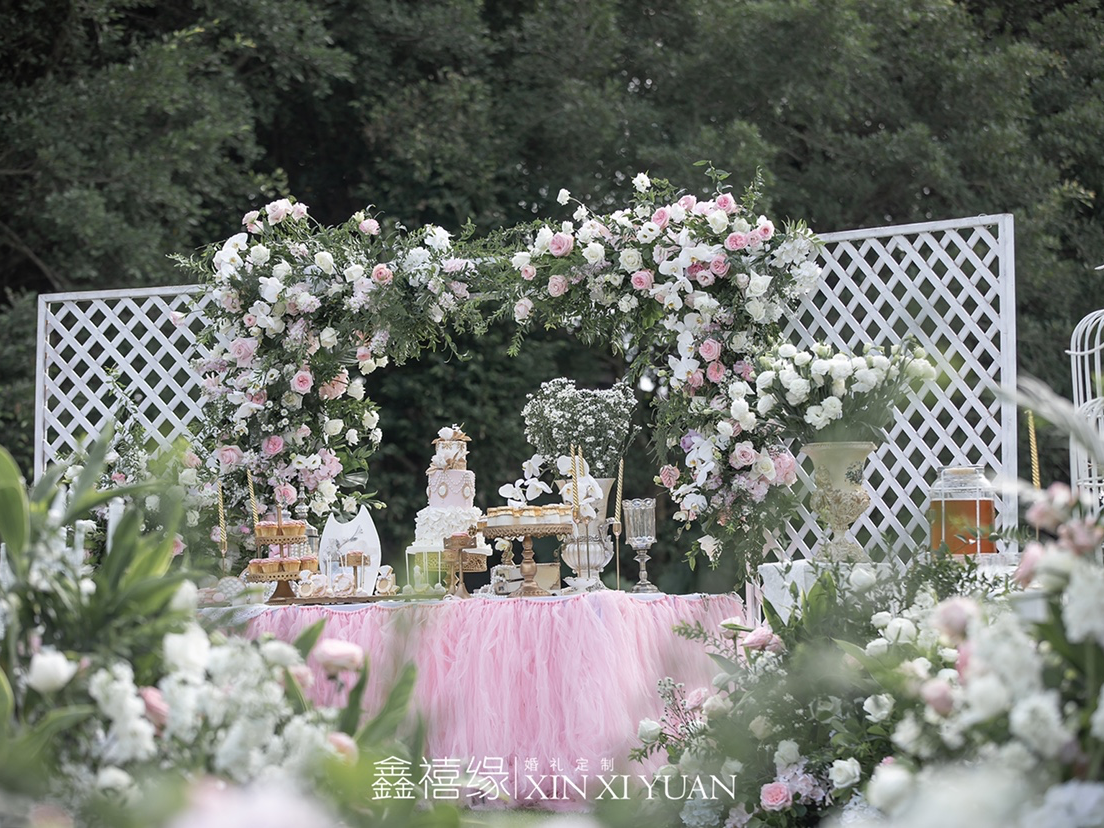鑫禧缘婚礼定制｜超值户外小清新田园婚礼