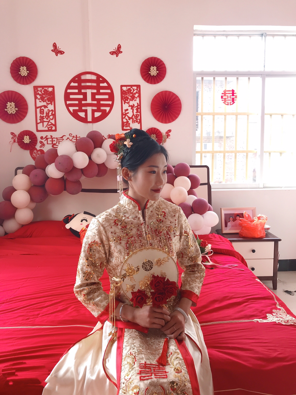 半天跟妆新娘妆两次造型