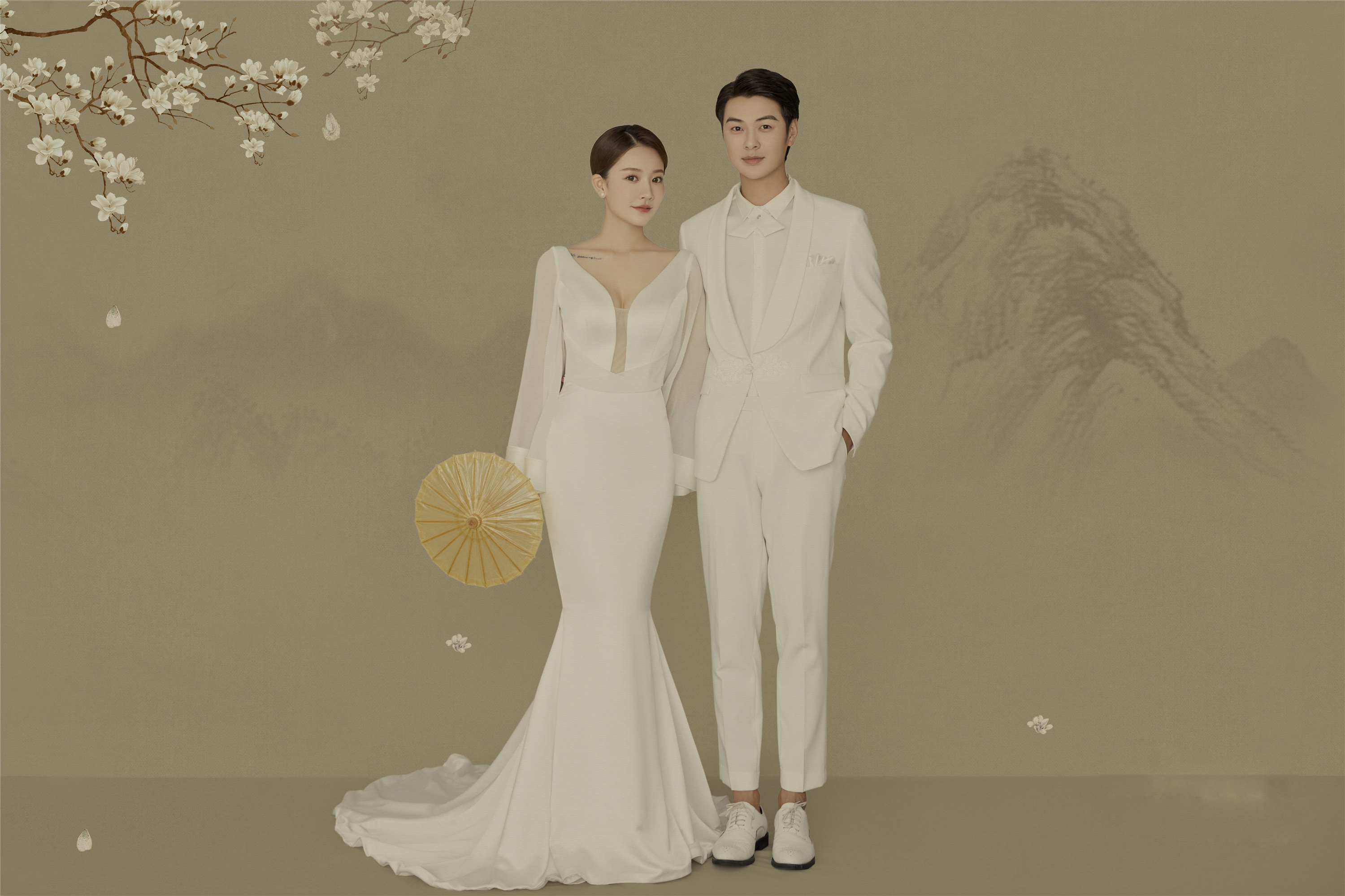 【人气推荐】无法抗拒的高级感婚纱照
