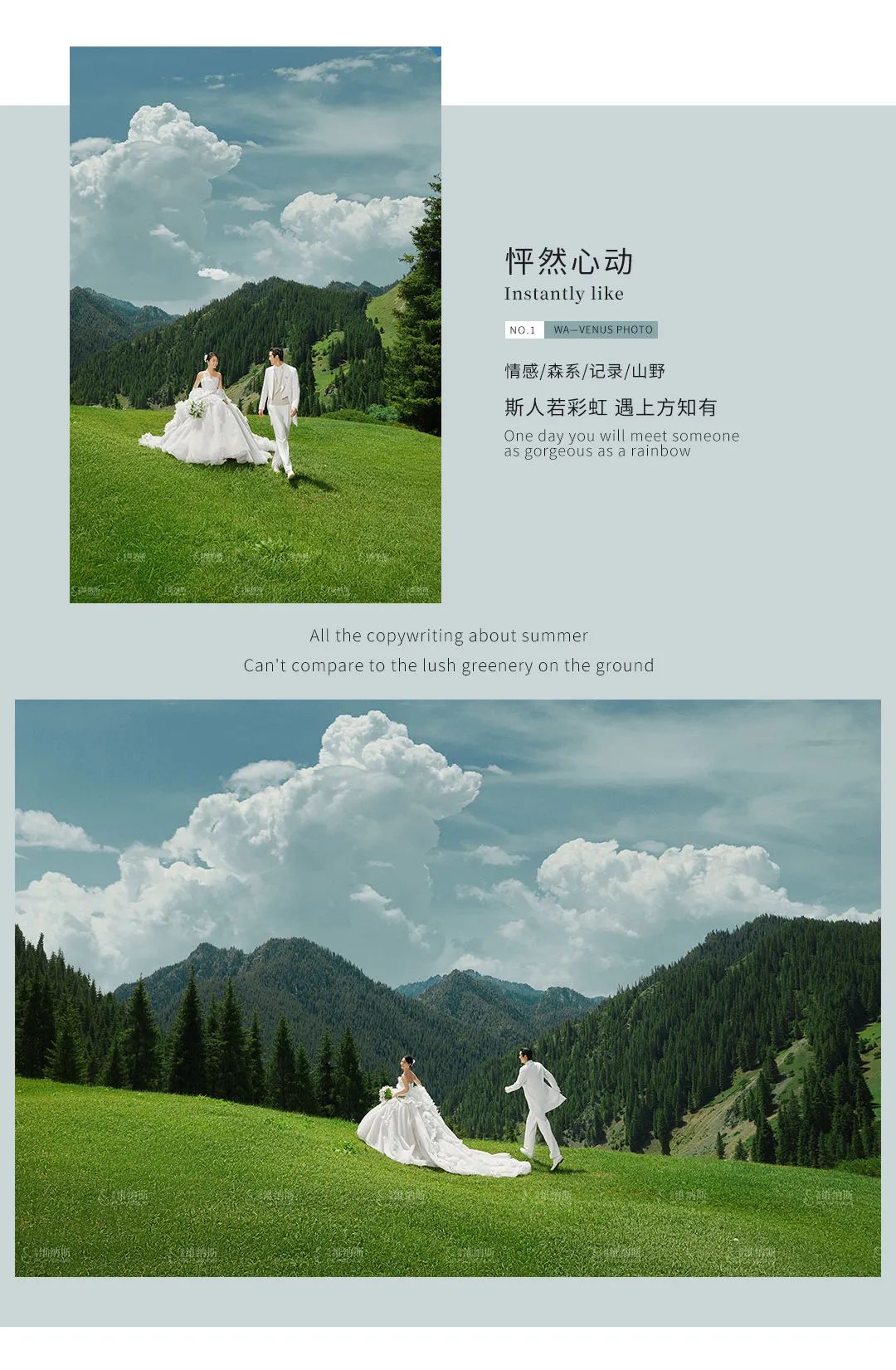 【人氣推薦】南山大峽谷+森系婚紗照+底片全送
