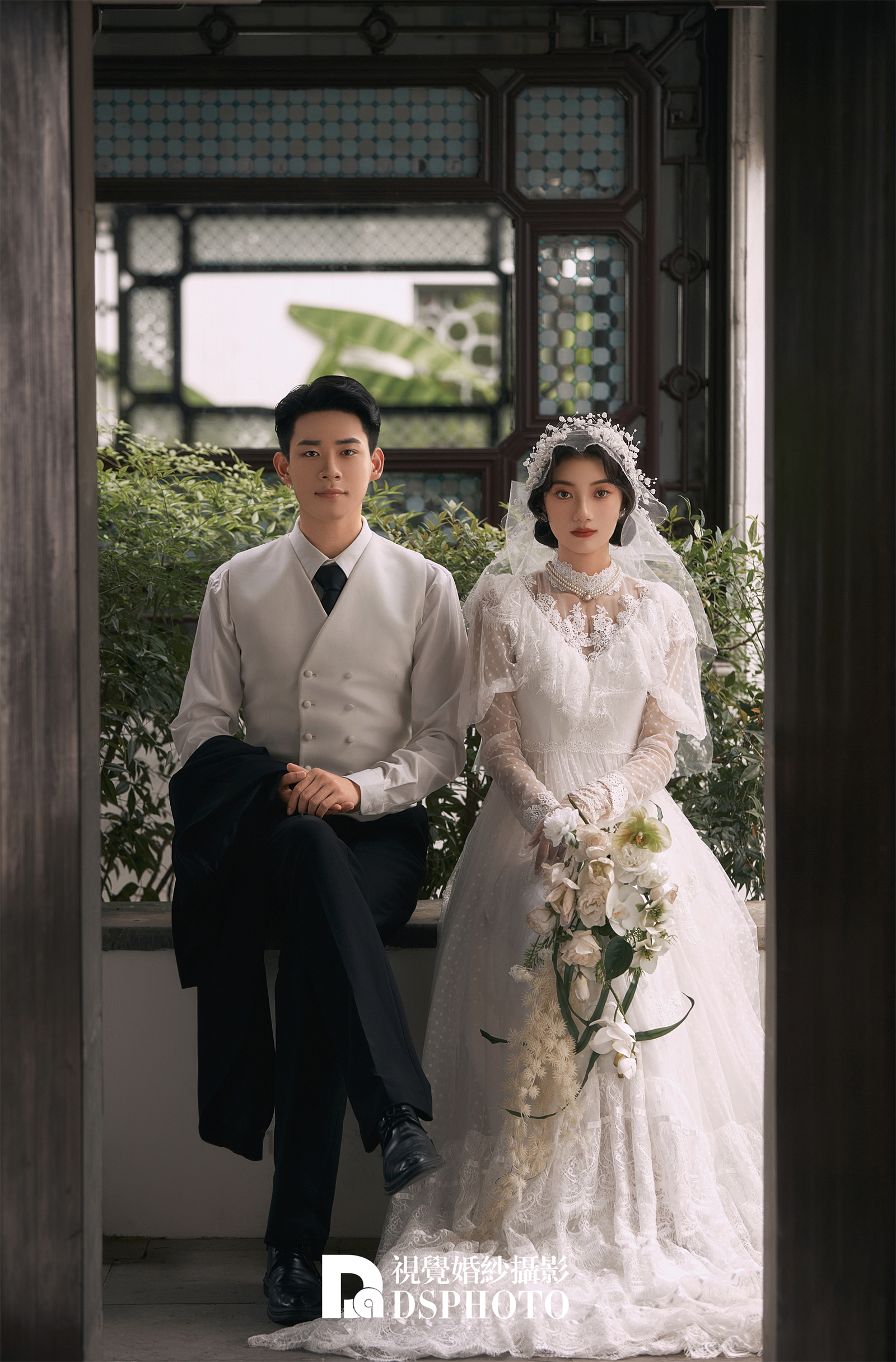 园林/民国风婚纱照