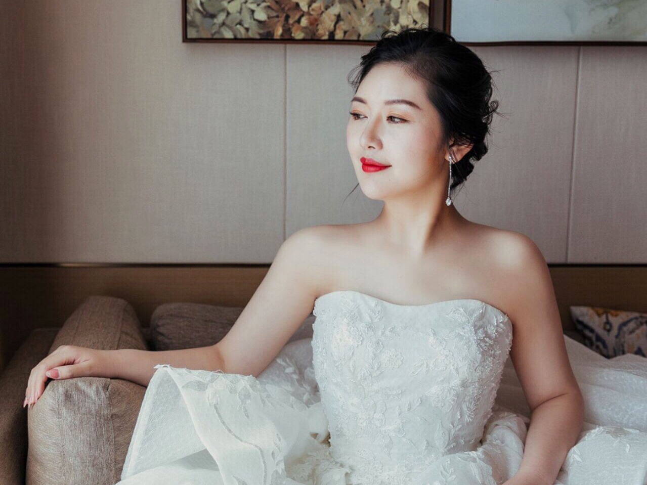 新娘上门 出门早妆单妆造型