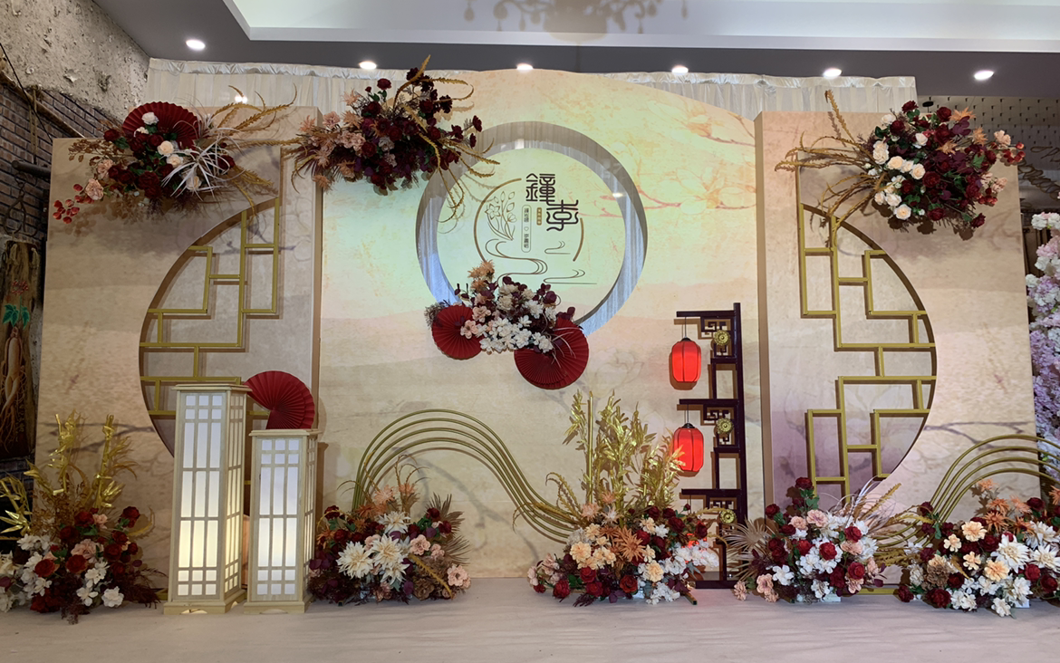 2021超值新中式简约婚礼布置