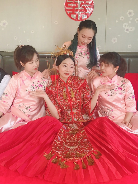 秀禾服新娘2020新款结婚中式婚纱秀和