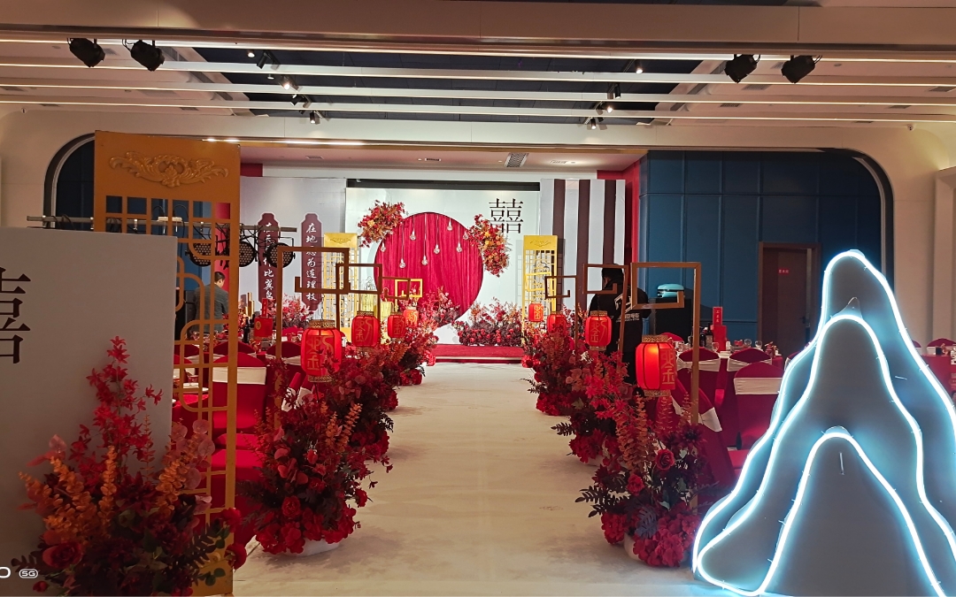 中国风婚礼 红色婚礼 新中式风格