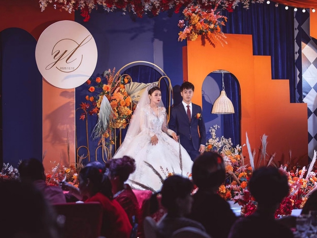 【撞色系婚礼】精致大气温馨