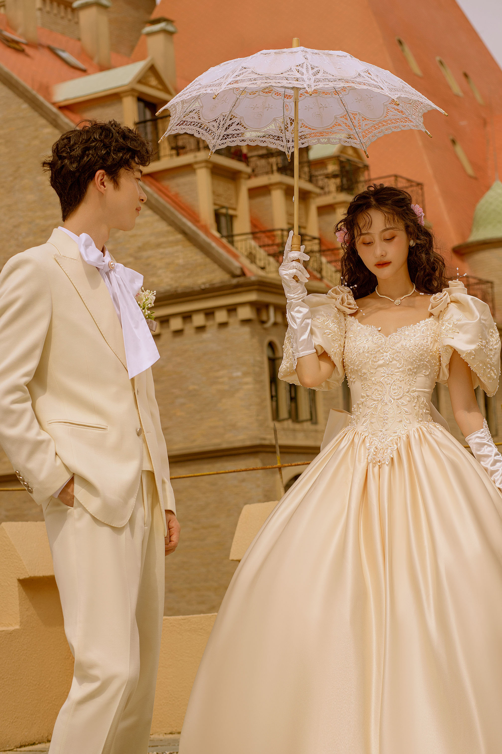 【雨丝摄影】为爱加冕~赫本法式复古纪实风