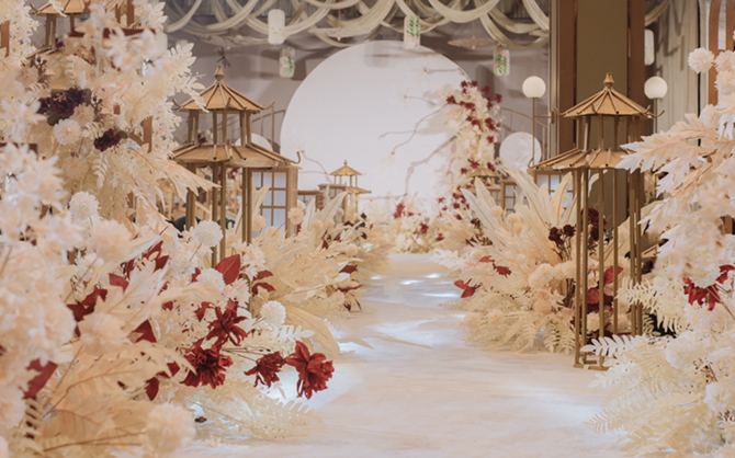有家婚礼｜室内新中国风婚礼