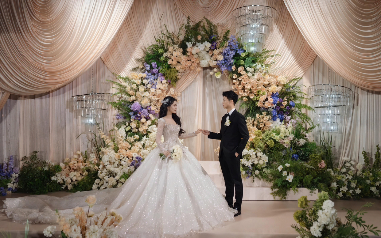 香檳色水晶婚禮「幸福國度婚禮」