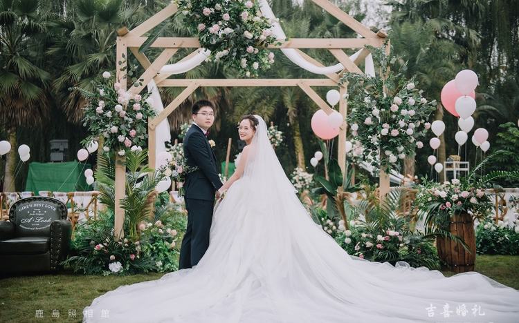 超美草坪婚礼现场，什邡吉喜婚礼