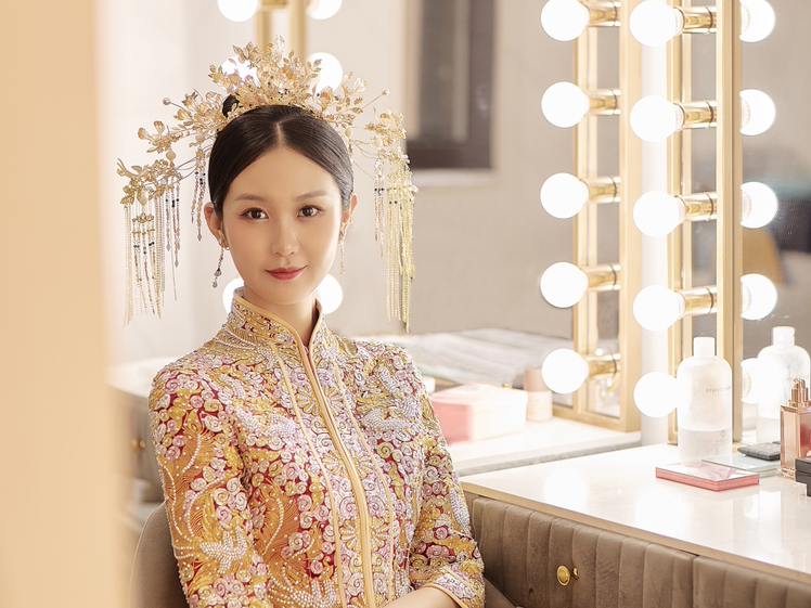 【墨白美妆】化妆总监精致妆容+轻奢发型4款