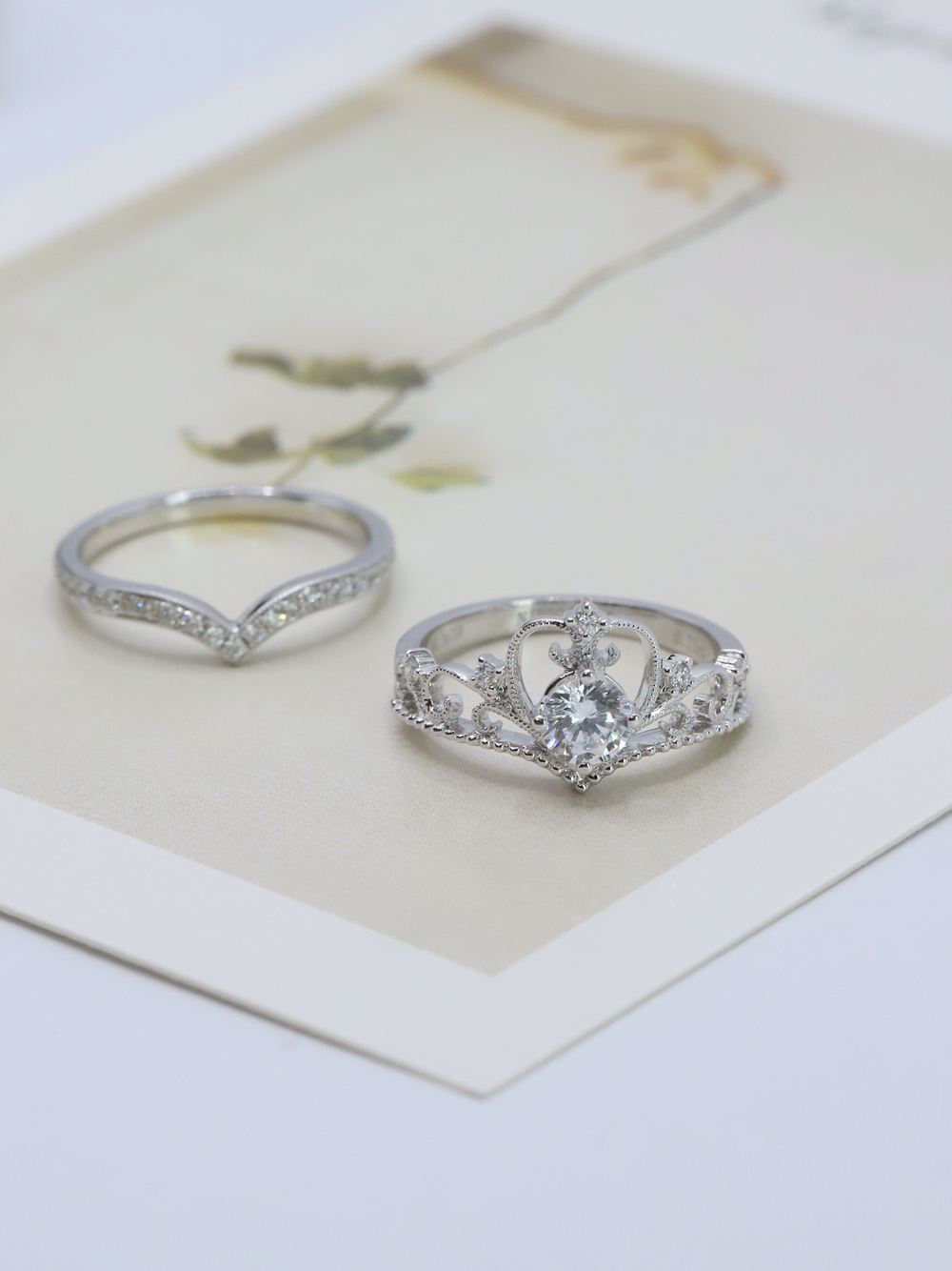 定制婚戒真的很香❗️小预算购买了大钻戒💍
