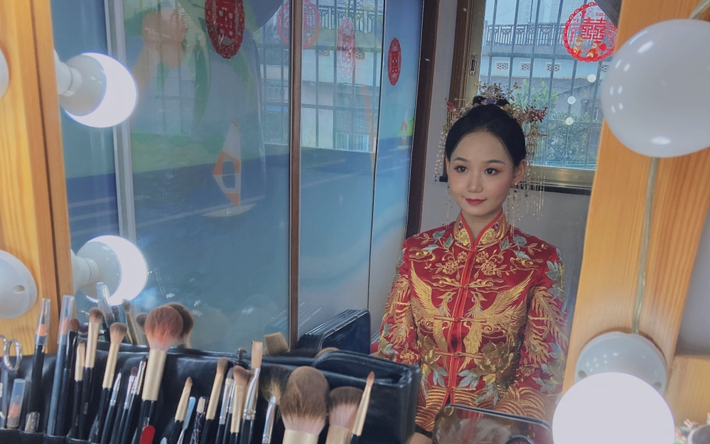 2020.10.4婚礼跟妆 全天服务