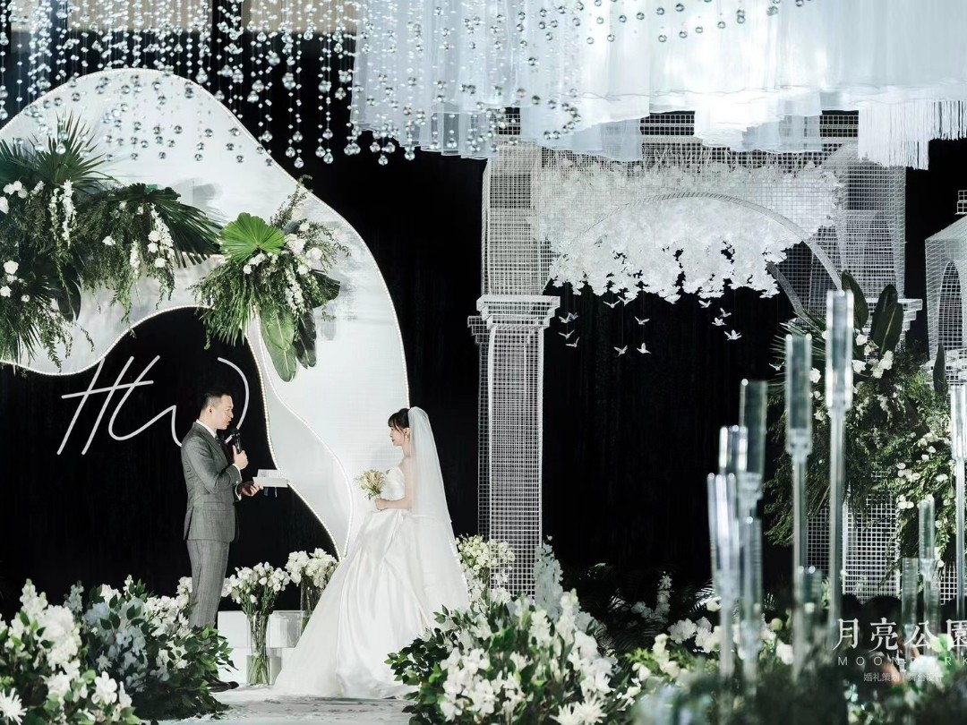 【月亮公园婚礼策划】—白简约韩式