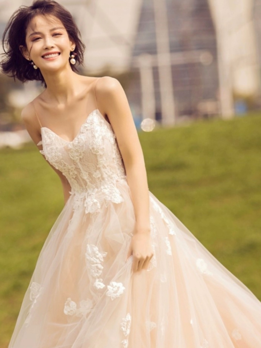 （三件租赁超值）大摆主纱 秀禾 敬酒服