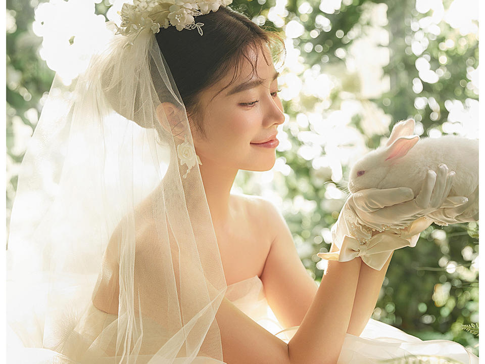 【室内森系】仙系唯美且氛围感十足婚纱照摄影
