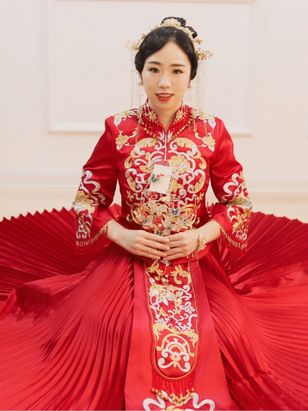 奢华风齐地婚纱、秀禾、礼服租套餐