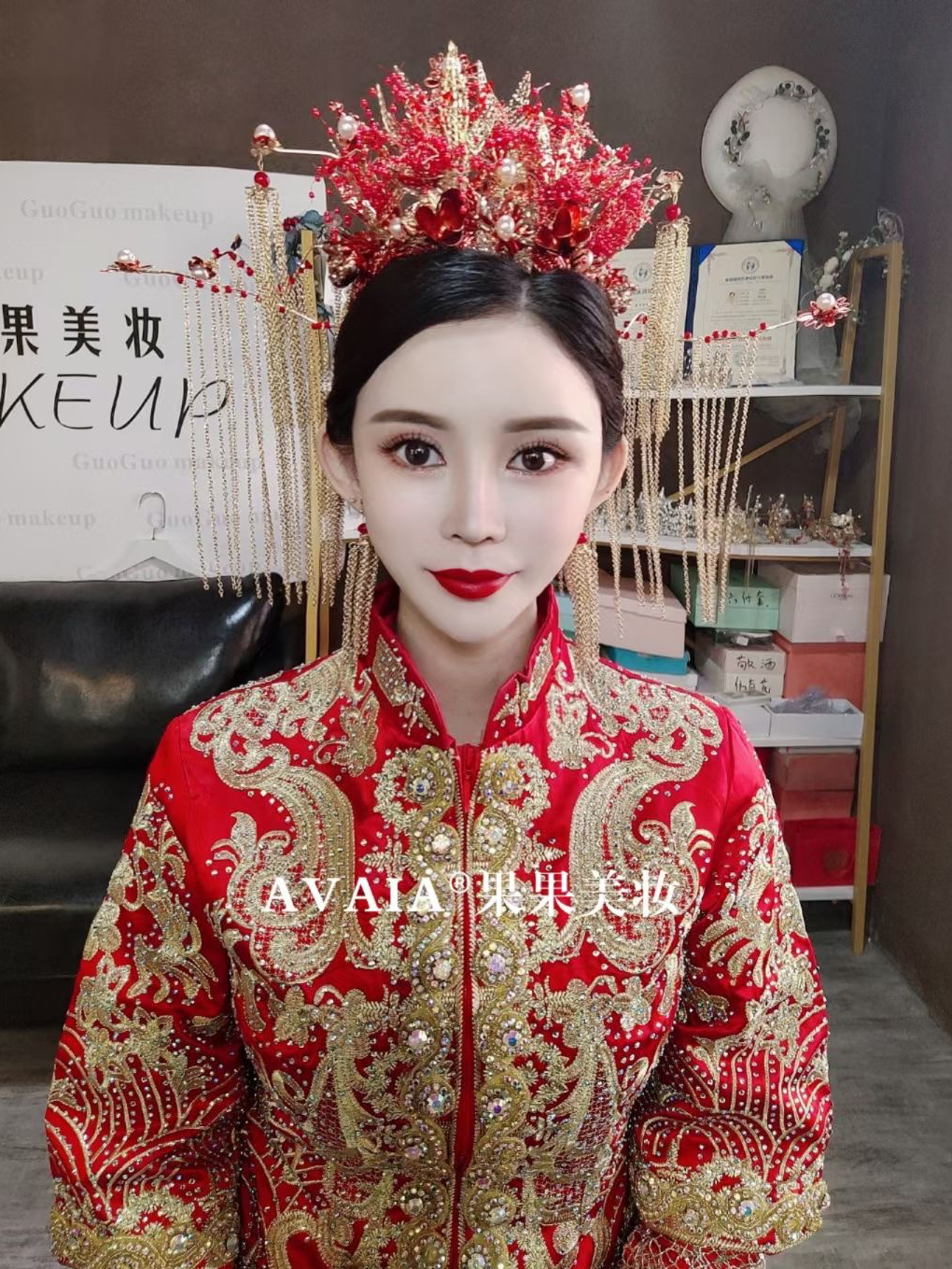 【人气高款】婚礼当日跟妆4妆4造+妈妈伴娘妆