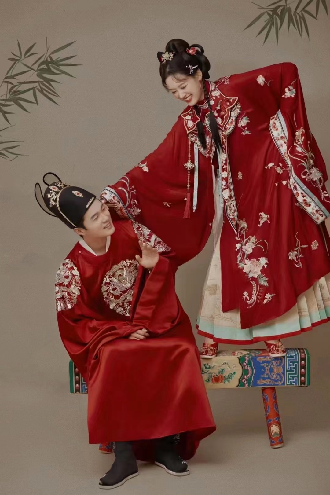 新中式婚纱照主题风