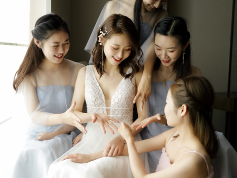 创始人档 日韩 复古中式风格 高级新娘化妆师 