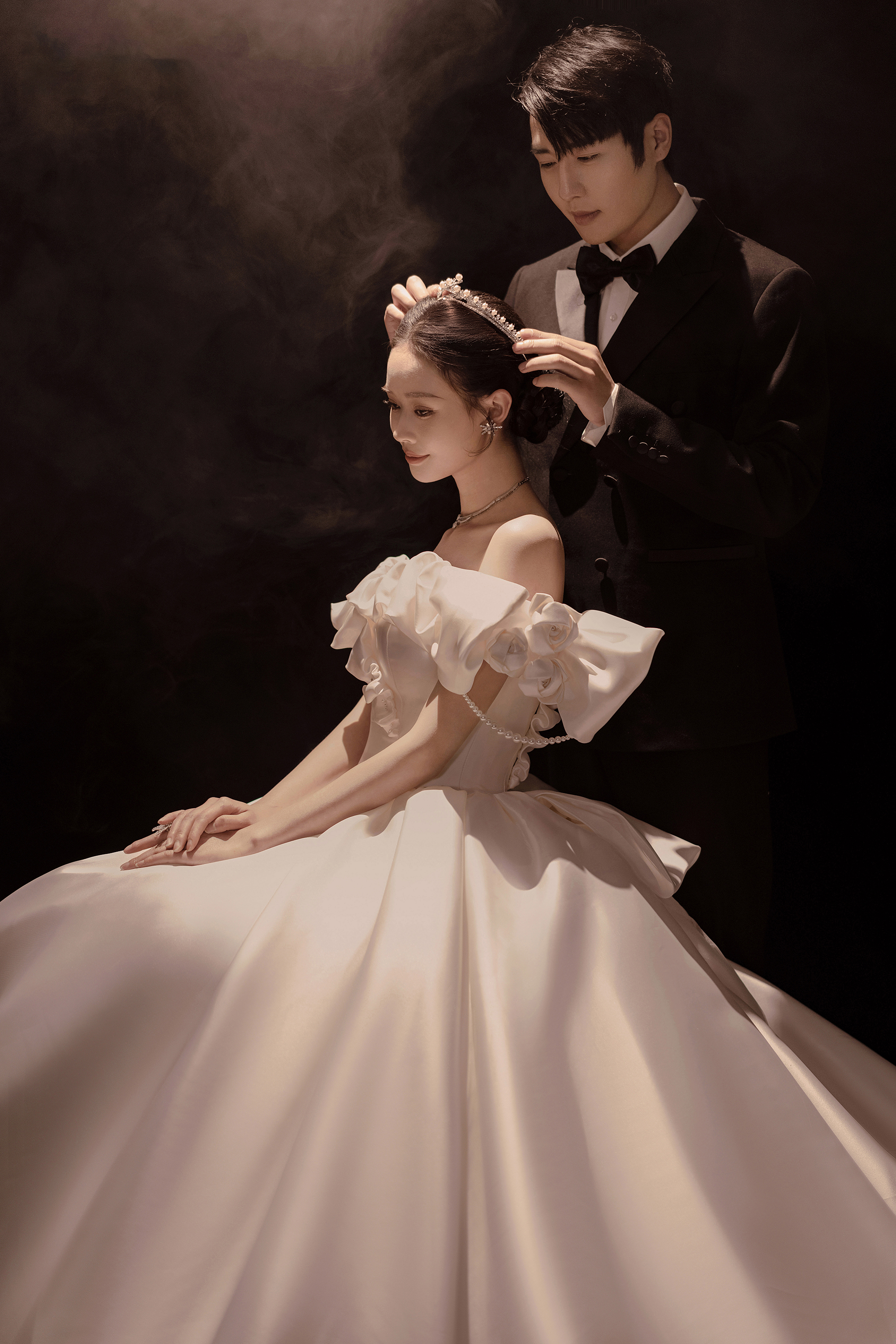 OMG!梦幻光影婚纱照真的太美了