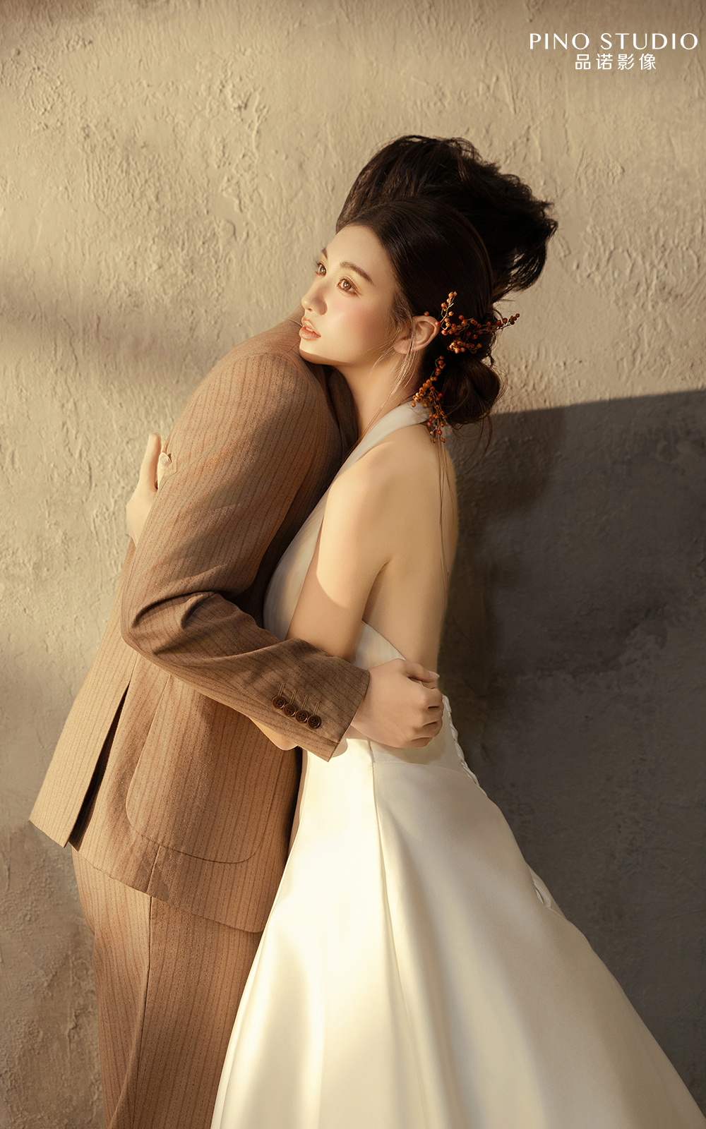 复古光影婚纱照