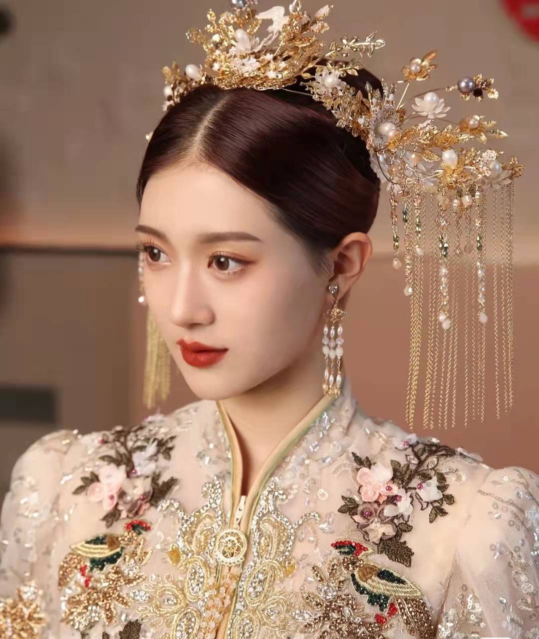 新娘早妆，送新郎妆