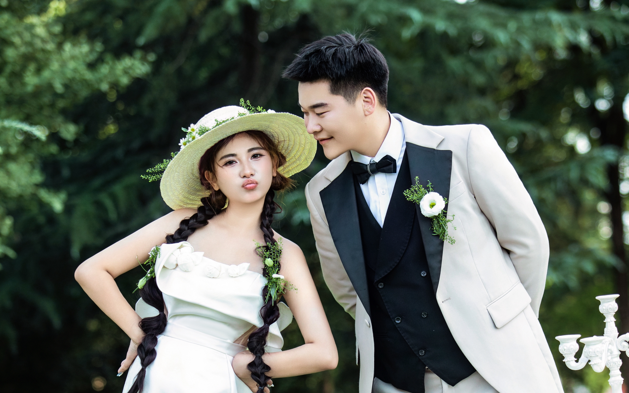 小众 高级 年轻的婚纱照客片分享
