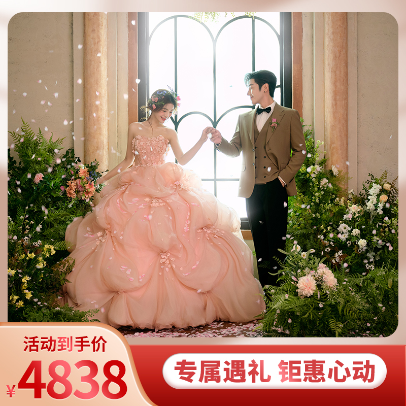 【店长力荐】人气婚照套餐+一价全包+底片全送