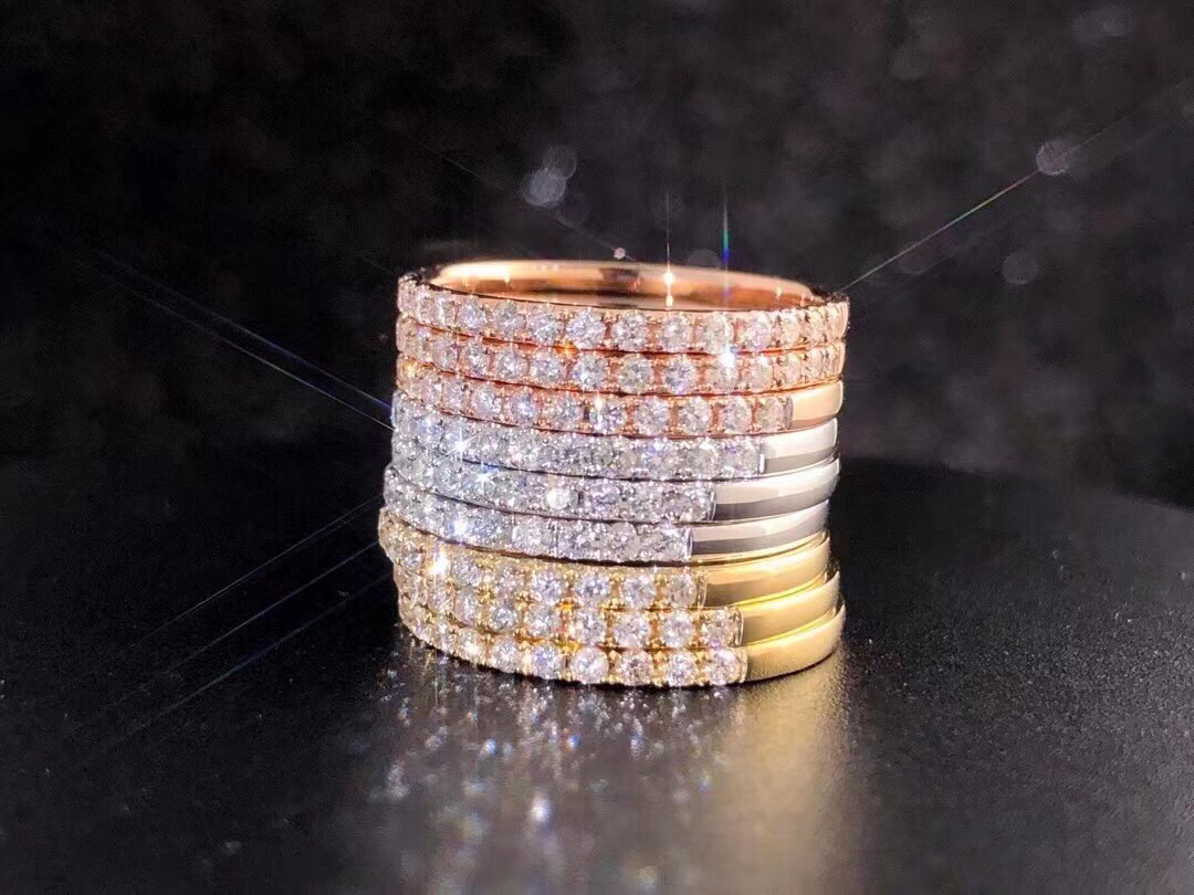 鑫佳福钻石排戒＆配戒     