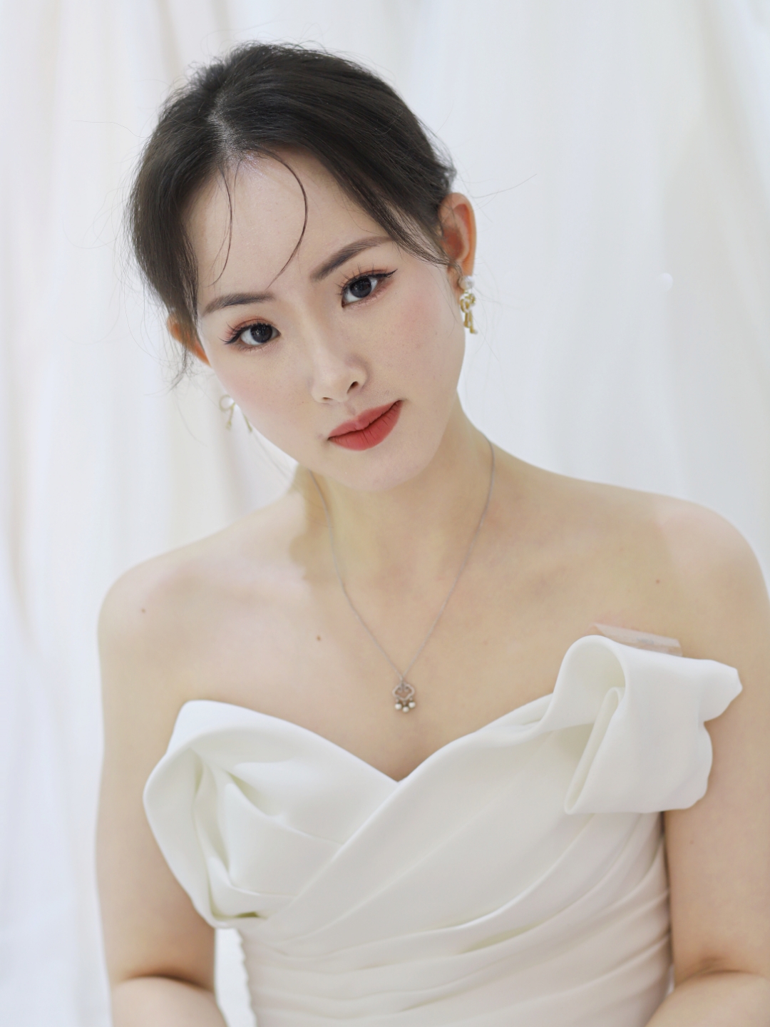 简约新娘妆造