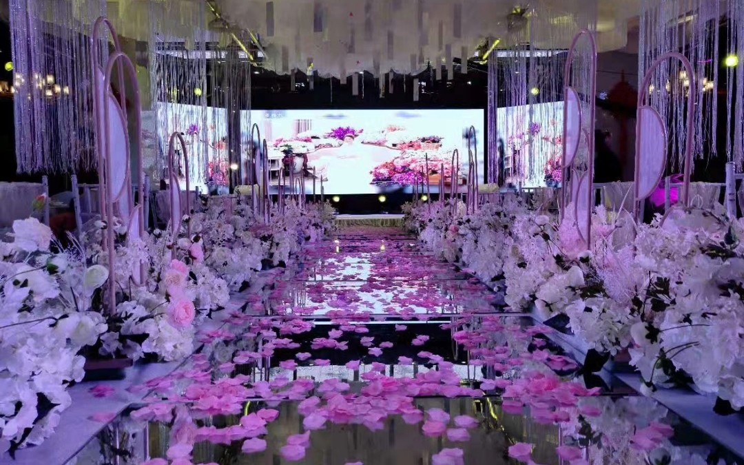 酒店清新版，婚禮定制效果