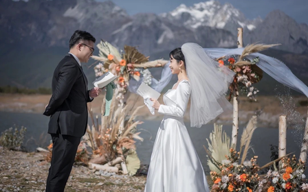 目的地婚礼|玉龙雪山之云杉坪 一场双向奔赴的旅程