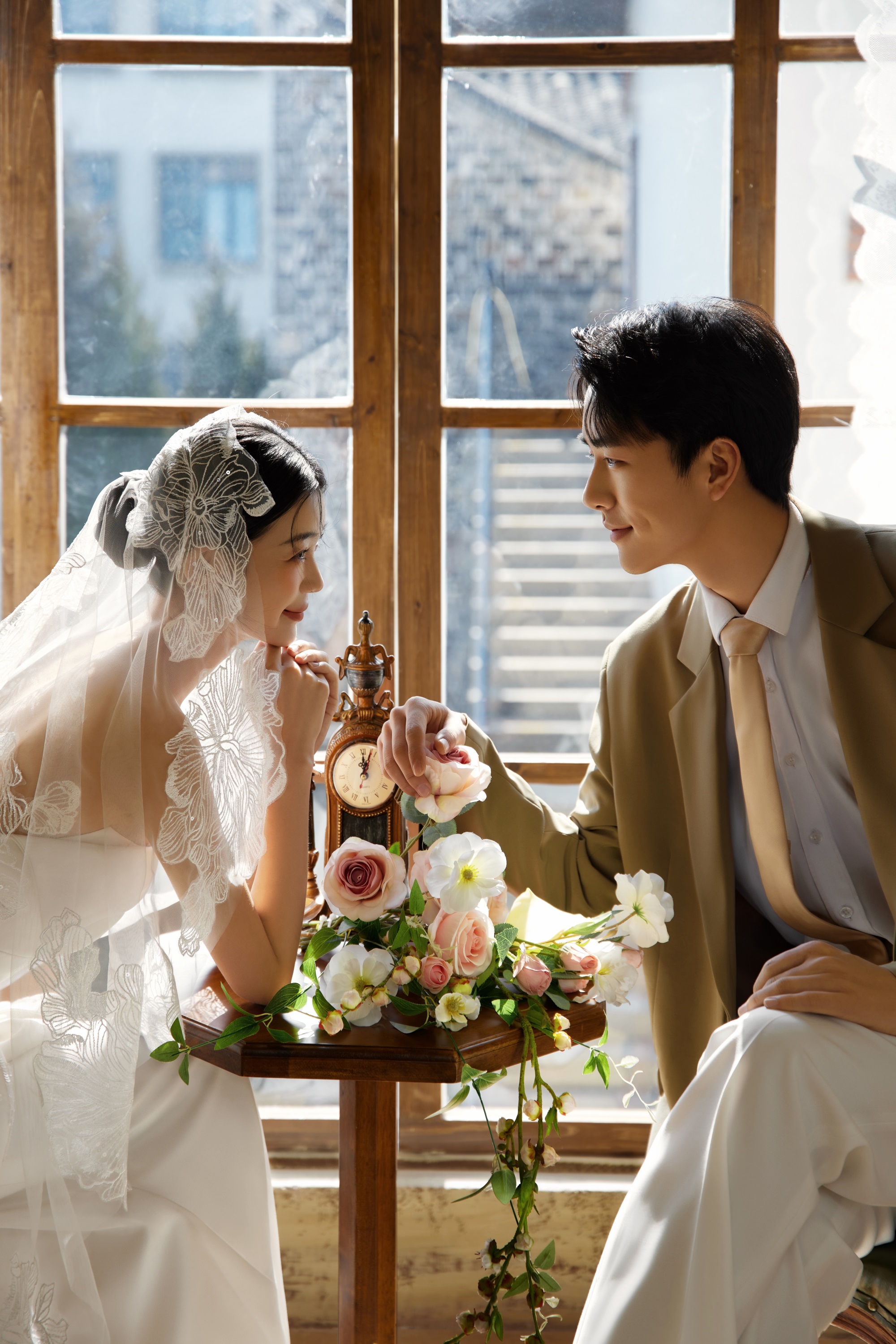 法式婚纱照：每一帧都是幸福与浪漫