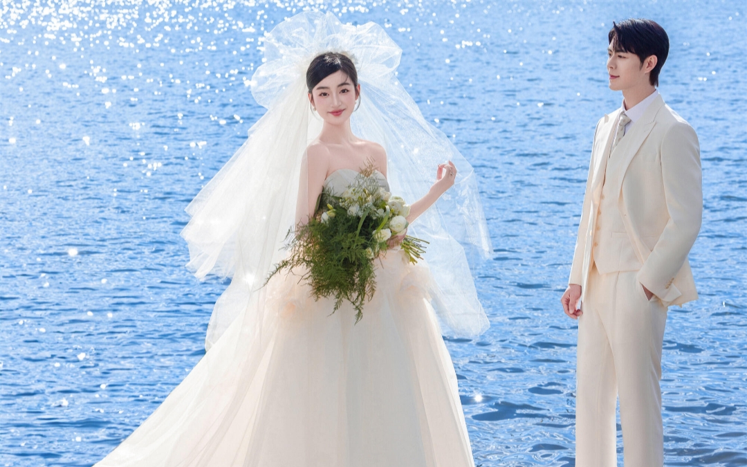 浪漫與海的邂逅，婚紗照也可以如此唯美