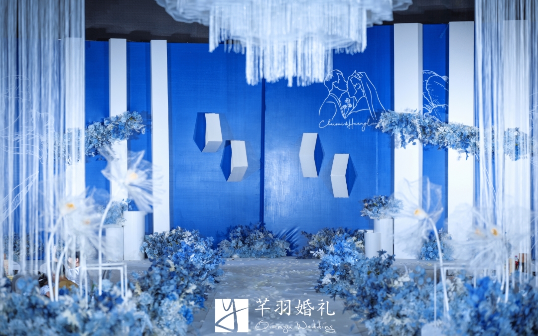 【芊羽婚禮】克萊因藍的浪漫