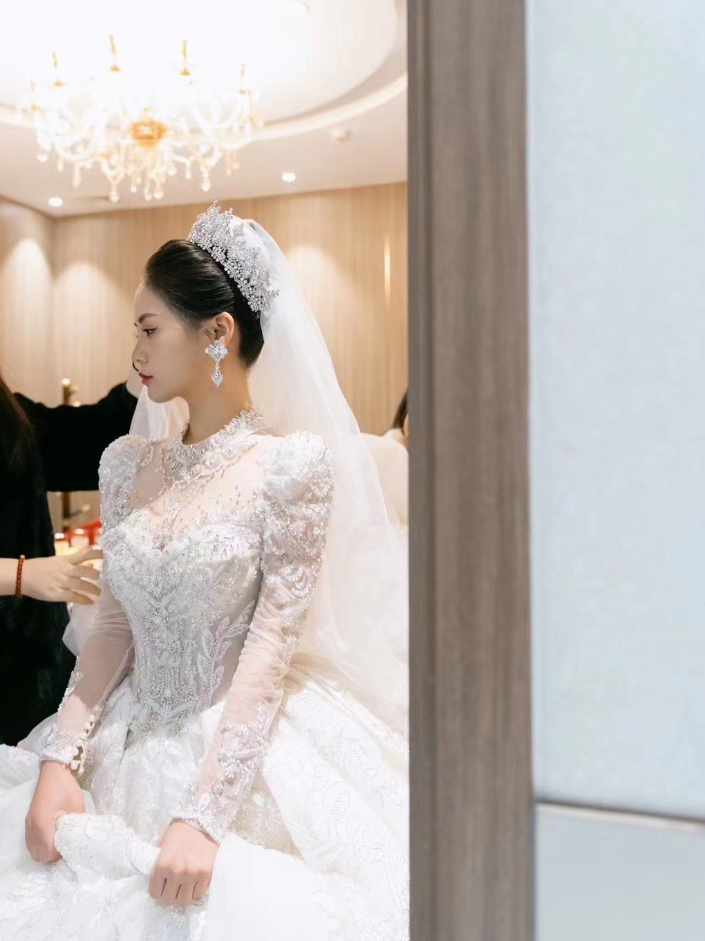 总监化妆师套婚纱礼服造型