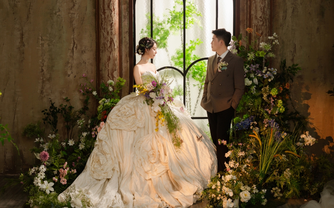 客片｜完全超出我预期！法式复古婚纱照美呆