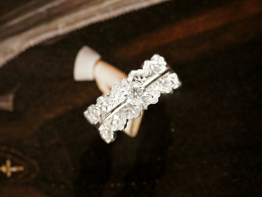 华晖佳宝【情感定格】系列定制GiA钻戒