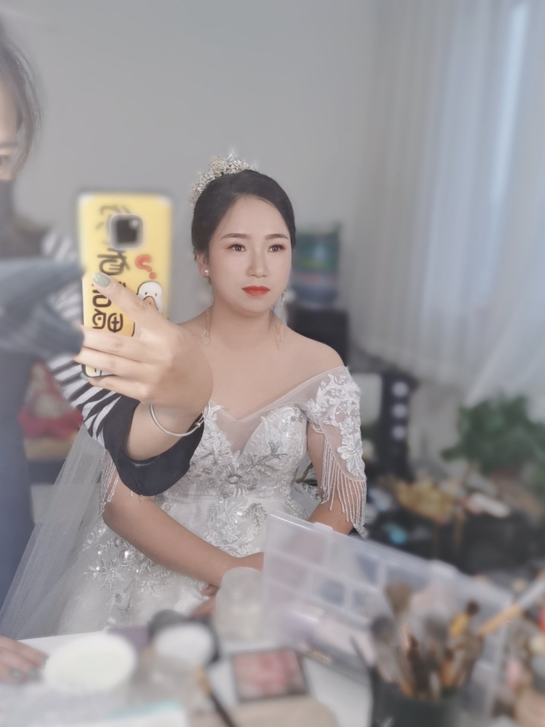 试妆随手一拍都是美