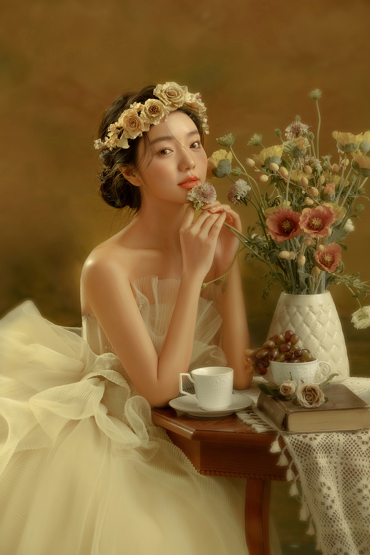 【复古油画】小众高级的艺术油画 总监级高定婚纱照